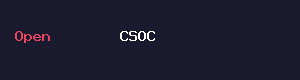 OpenCSOC